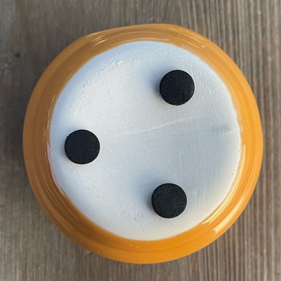 Joie Honey Miel Ceramic Beehive Shaped Honey Pot with Dipper - Picture 7 of 8